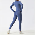 Load image into Gallery viewer, 2 Piece Contouring Sculpted Yoga Ensemble Performance