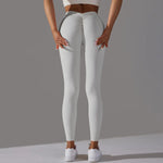 Load image into Gallery viewer, Seamless Contour High Waist Yoga Leggings Performance