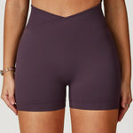 Load image into Gallery viewer, Seamless High Waist Studio Shorts Performance Luxe Elite