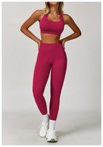 Load image into Gallery viewer, Two Piece Contour Tracksuit With Luxurious Leggings