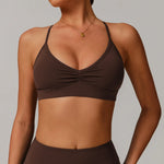 Load image into Gallery viewer, Lux Contour Sports Bra Breathable Shockproof Sculpted