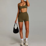 Load image into Gallery viewer, Luxurious Contoured Yoga Set Quick Drying Performance