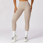 Load image into Gallery viewer, Luxurious High-Waist Contour Seamless Leggings Scrunch