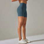 Load image into Gallery viewer, Luxurious High Waist Breathable Yoga Shorts Contour