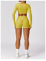 Load image into Gallery viewer, Luxurious Breathable High Waist Contour Yoga Shorts Nylon