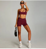 Load image into Gallery viewer, Luxurious Contoured Yoga Set Quick Drying Performance