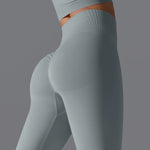 Load image into Gallery viewer, Seamless High Waist Yoga Leggings Performance Comfort