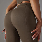 Load image into Gallery viewer, Ribbed Scrunch Contour Seamless High Waist Leggings