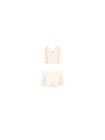 Load image into Gallery viewer, Aria + Marcella Halter Top & Biker Shorts Matching Set