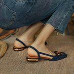 Load image into Gallery viewer, Grace – Chic Ergonomic Slingback Flats