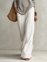 Load image into Gallery viewer, Women's Grey V Neck Blouse Long Sleeve Relaxed Draped Flowy Style