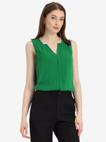 Load image into Gallery viewer, Women's Blouses V Neck Sleeveless Relaxed Flowing Tank Top Style