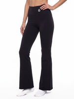 Load image into Gallery viewer, Valentina High-Waisted Flare Leggings - Dark Colors