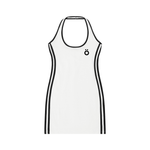 Load image into Gallery viewer, Aurelia Binding Tight Halter Dress - In White