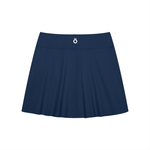 Load image into Gallery viewer, Viola A-Line Contrast Panel Slit Skirt