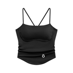 Load image into Gallery viewer, Nona Ruched Yoga Tank Top