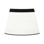 Load image into Gallery viewer, Regina Block A-Line Skort - In White