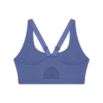 Load image into Gallery viewer, Beatrix Yoga Sports Bra - Black & Navy Blue