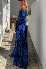 Load image into Gallery viewer, Women's Floral Sundress Casual Maxi Style