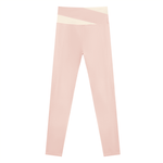 Load image into Gallery viewer, Juno Block Yoga Leggings - In Apricot