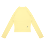 Load image into Gallery viewer, Cassia Slit Panel Yoga Jacket - in Yellow
