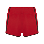 Load image into Gallery viewer, Mira High Rise Color Block Yoga Shorts - In Red