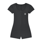 Load image into Gallery viewer, Claudia Dual-Function Cape Tie-Waist Romper