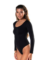 Load image into Gallery viewer, Snatch Them CocoaPlums! | Long Sleeve Thong Bodysuit