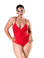 Load image into Gallery viewer, Snatch Them CocoaPlums! | Shapewear Laced Bodysuit