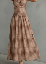 Load image into Gallery viewer, Women's Maxi Dress Halter Floral Design