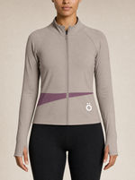Load image into Gallery viewer, Cassia Slit Panel Yoga Jacket