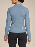Load image into Gallery viewer, Cassia Slit Panel Yoga Jacket