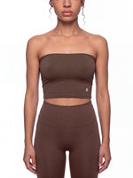 Load image into Gallery viewer, Aelia Yoga Cropped Tube Top