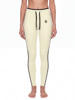 Load image into Gallery viewer, Gemina Block Yoga Leggings - In White