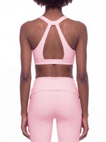 Load image into Gallery viewer, Flora Halter Cropped Sports Bra