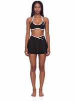 Load image into Gallery viewer, Diana + Pomona Color Block Matching Activewear Set - In Black