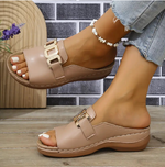 Load image into Gallery viewer, Women's Mules Buckle Strap Open Toe Slip On Style