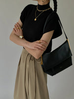 Load image into Gallery viewer, Women's Sleeveless Top High Neck Cap Sleeve Knit Casual Style