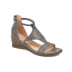 Load image into Gallery viewer, Julie | Comfortable Leather Sandals for Women with Wedge Heel