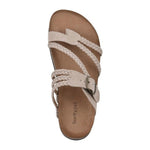 Load image into Gallery viewer, Women's Sandals Braided Strap Buckle Cork Footbed Style