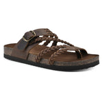 Load image into Gallery viewer, Women's Sandals Braided Strap Buckle Cork Footbed Style