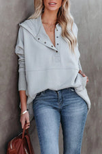 Load image into Gallery viewer, Women's Hoodies Relaxed Tunic Length Drawstring Pullover Sweatshirt Style
