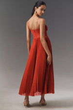 Load image into Gallery viewer, Women's Wedding Guest Dress One Shoulder Flowing Midi Formal Style