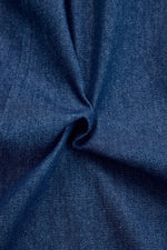 Load image into Gallery viewer, Women's Dark Blue Wide Leg Jumpsuit Long Sleeve Zip Front