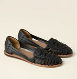Load image into Gallery viewer, Women's Sandals Woven Closed-Toe Slip-On Flat Sole