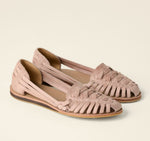 Load image into Gallery viewer, Women's Sandals Woven Closed-Toe Slip-On Flat Sole