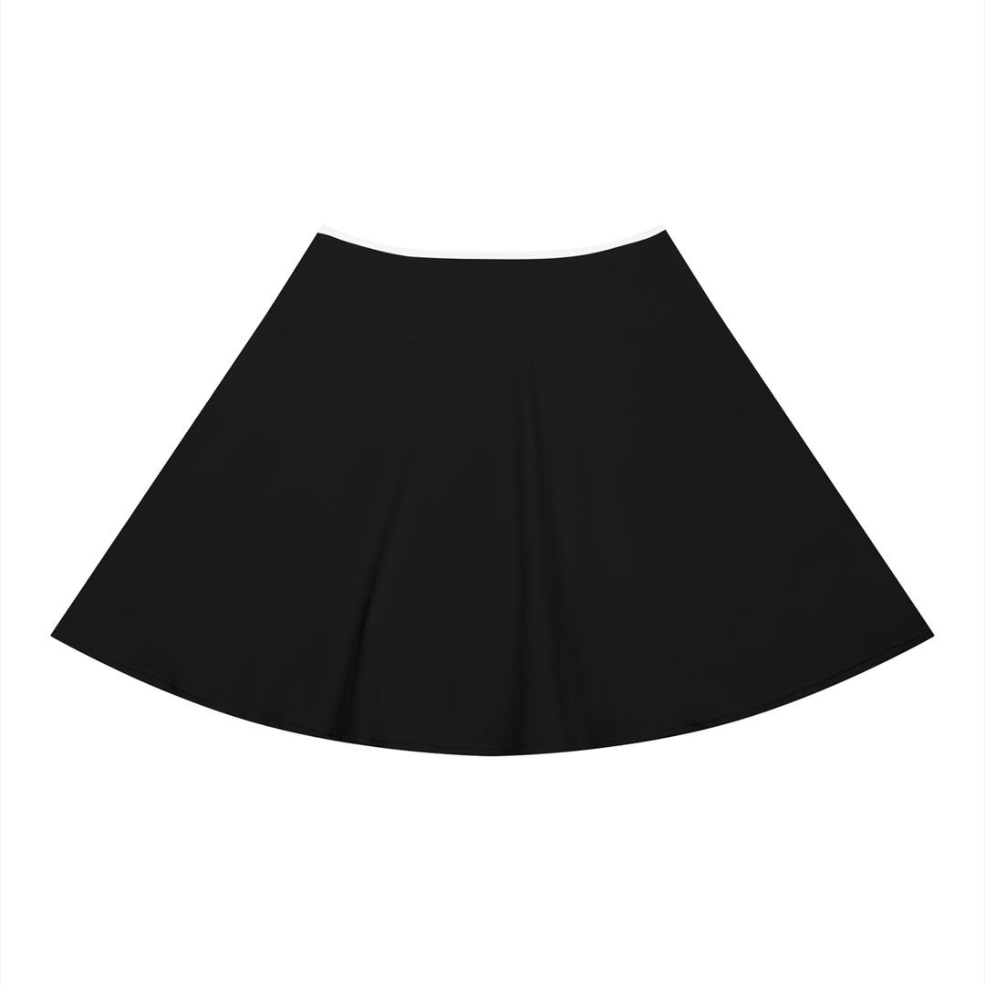 Pomona Block A-Line Skirt - In Black