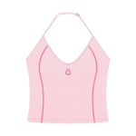 Load image into Gallery viewer, Aria+Marcella Halter Tank Top &amp; Biker Shorts Matching Set

