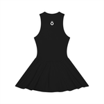 Load image into Gallery viewer, Selena Ruched Sleeveless Full-Zip Dress
