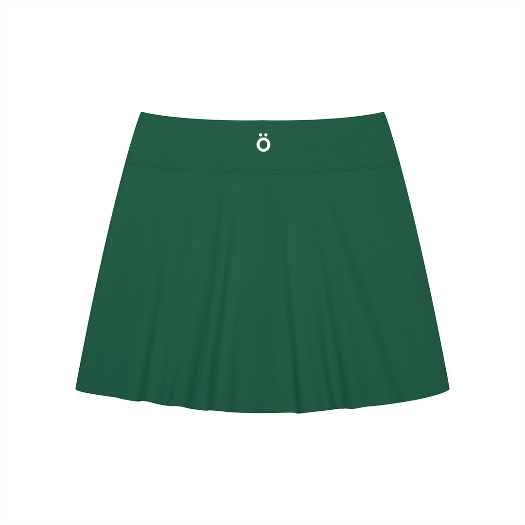Viola A-Line Contrast Panel Slit Skirt
